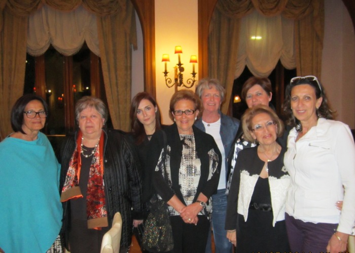 Anna Lamarca, Hanne Simonsen Salsa e altre socie Fidapa Taormina 26 05 14