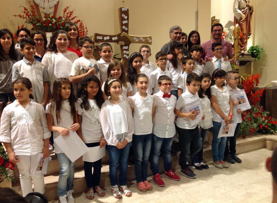 i bambini in parrocchia a trappitello 29 05 15