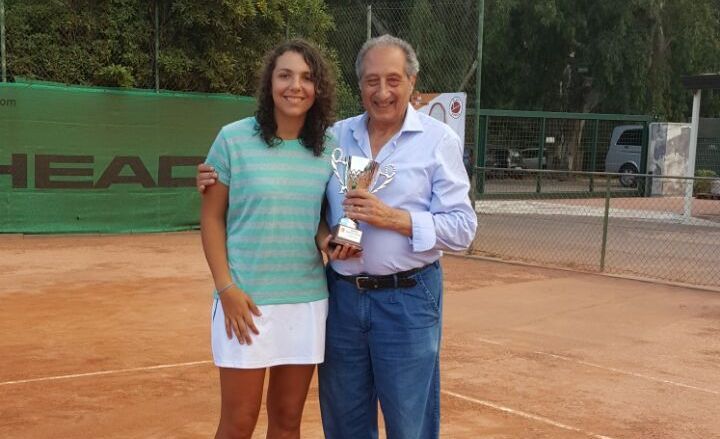 Taormina. Stagione super per la tennista Maria Francesca Gallodoro