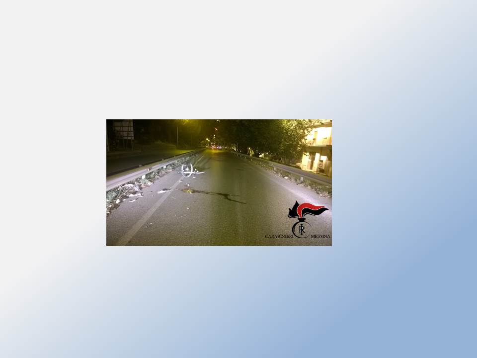 Giardini. Pirata della strada denunciato dai Cc: aveva investito un ciclista e poi era scappato via