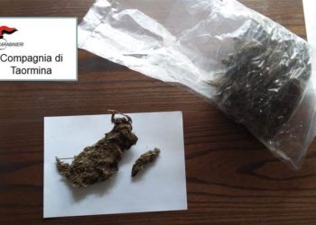 Taormina. Detenzione di 800 grammi di marijuana: due arresti dei carabinieri
