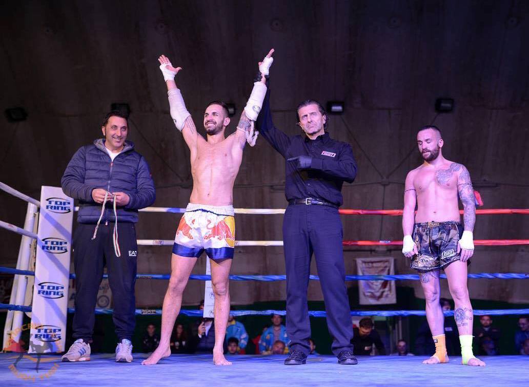 Gianluca Mazzeo vincitore dell'incontro