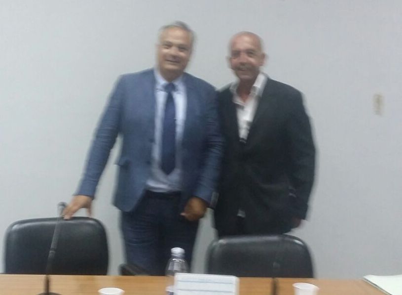 Mario Amoroso (presidente dell'Assemblea dell'Unione dei Comuni) e Nino Raneri