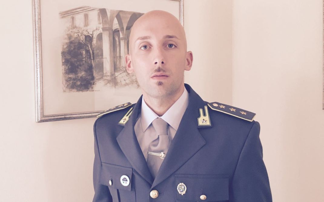 Il capitano Alberto Bazzoffi