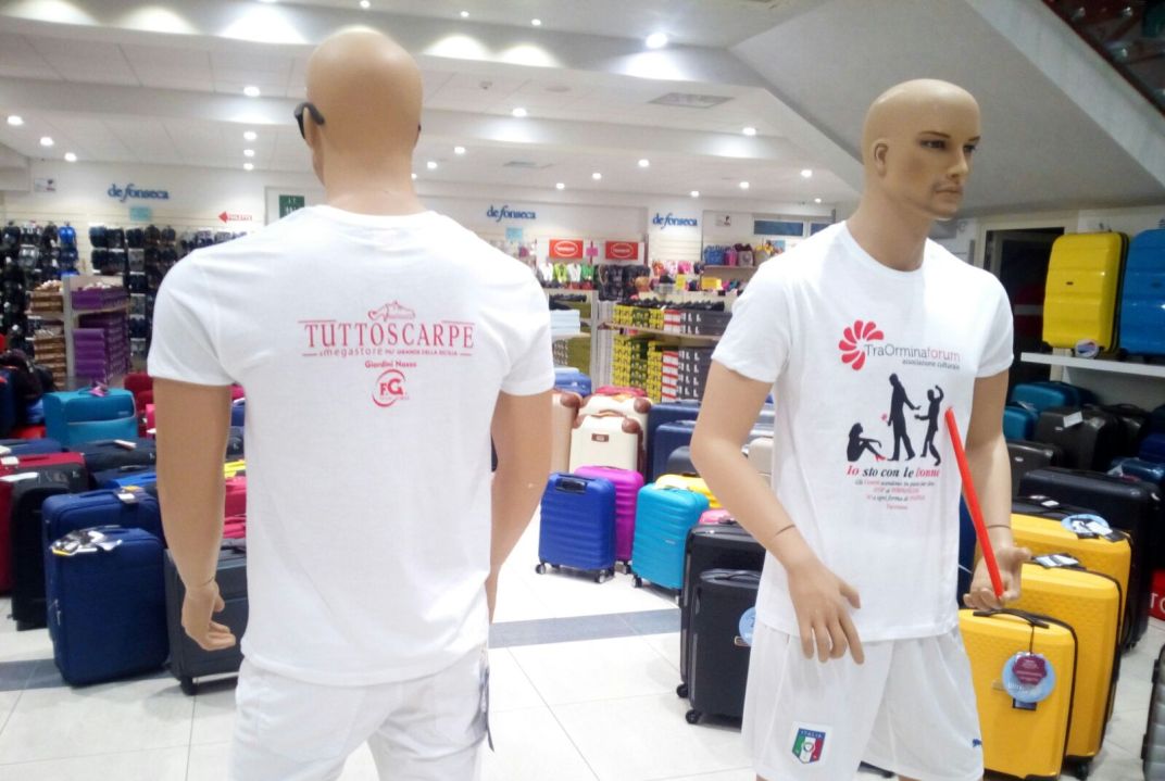 Le t-shirt (by Tuttoscarpe) che verranno indossate domenica 18/9 dai manifestanti