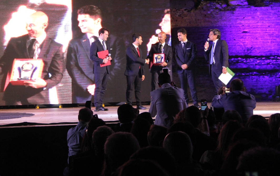 La premiazione del luminare Goffredo Arena