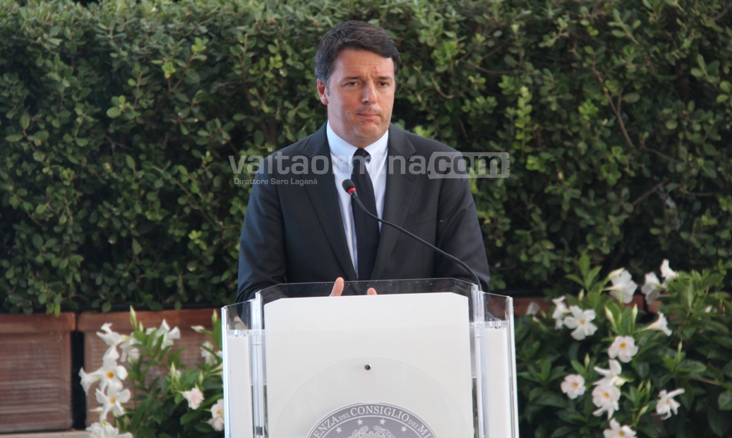 Matteo Renzi al Belmond Grand Hotel Timeo di Taormina