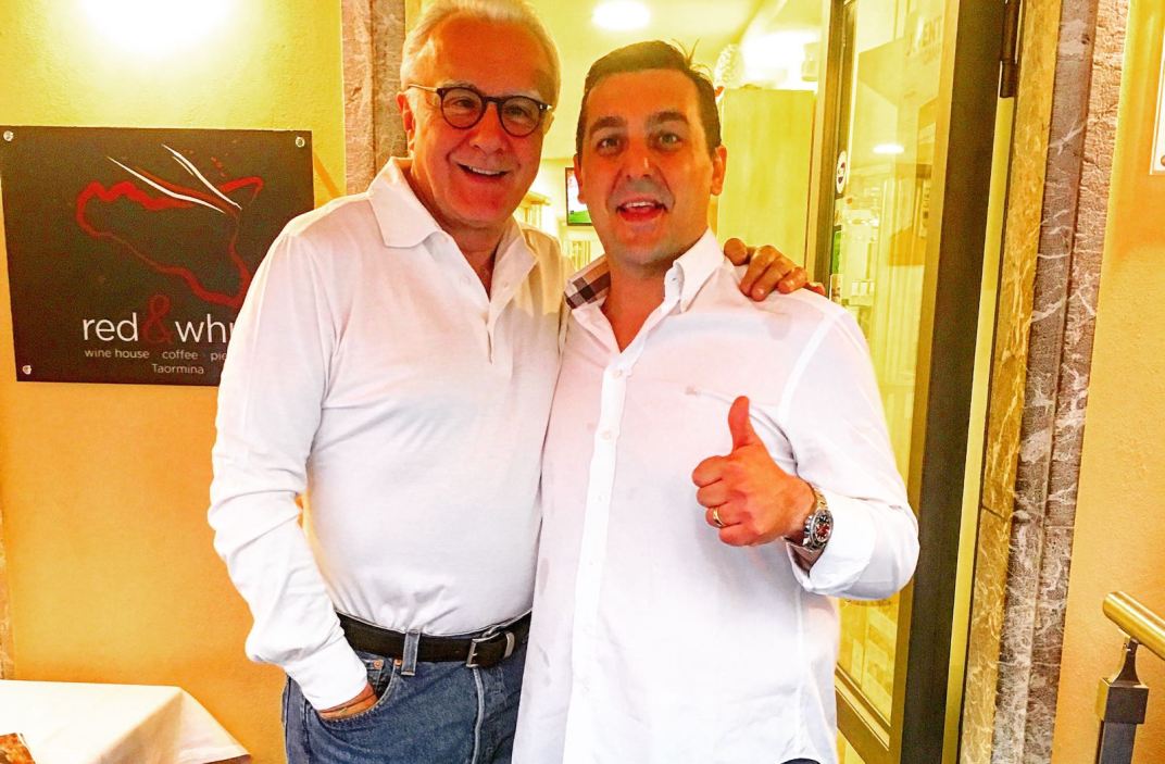 Alain Ducasse e Gianluca Savoca al Red & White Hostaria