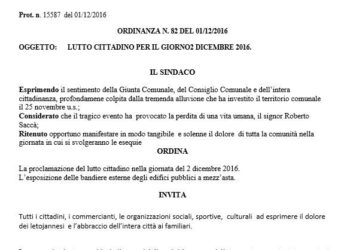 Letojanni. Il 2 dicembre lutto cittadino. Alle 15 i funerali di Roberto Saccà