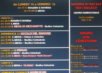 Taormina. “Natale in Parrocchia”: il programma completo