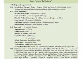 Catania. “Progetto Comfort”. Cocina: “Rifiuti ed energia parole d’ordine del 2017, per guardare al presente ma con un occhio al futuro”