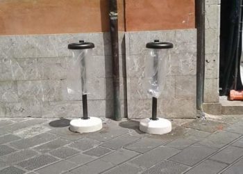 G7 Taormina. Ecco i cestini antiterrorismo per le strade del centro storico