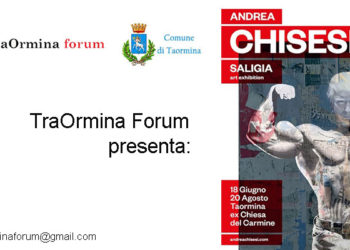 Taormina. Ex Chiesa del Carmine: mostra d’arte di Andrea Chisesi. Importante progetto a firma di “Tra-Ormina Forum”