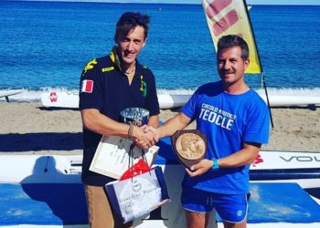 Canoa a Giardini. Campionati siciliani di “SurfSki” e “Stand Up Paddle”: due ori per il Circolo Nautico Teocle