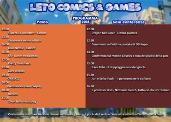 Letojanni. “Leto Comics & Games”, la fiera del fumetto e della cultura videoludica. Il 25 marzo al Polifunzionale