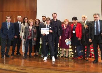 Taormina. “Legalità e Cultura dell’Etica”: l’alunno Marco Restifo premiato a Roma