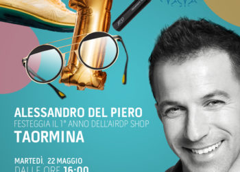 Taormina. Alex Del Piero il 22/5 (ore 16) al Palazzo dei Congressi festeggia il 1° anno dell’Airdp shop