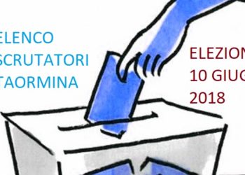 Elezioni Taormina 2018. Ecco l’elenco degli scrutatori sorteggiati