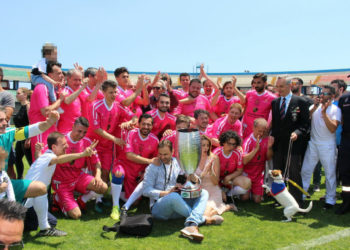 “Un Goal per la Solidarietà” a Catania. Angelo Scaltriti è decisivo, vittoria alla Nazionale dei giornalisti