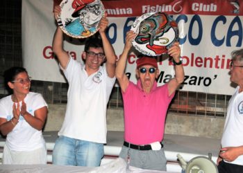 Taormina. Angelo Russotti (89 anni) e Jacopo Sciglio vincono il memorial di pesca sportiva “Enrico Calì”