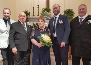 Gaggi. Pippo Longi e Rosetta Laganà festeggiano le nozze d’oro