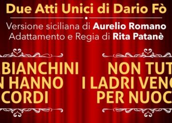 Taormina. “Gli imbianchini non hanno ricordi” e “Non tutti i ladri vengono per nuocere” al Palazzo dei congressi