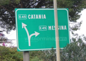 Taormina. A18: la rampa d’ingresso in autostrada (direzione Catania) chiusa per due notti