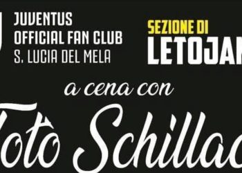 Juventus Official Fan Club S. Lucia del Mela (sezione di Letojanni): serata con Totò Schillaci