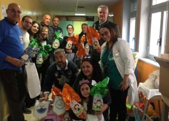 Taormina. Motoclub Centauromenium: doni e uova di Pasqua ai bimbi ricoverati in ospedale