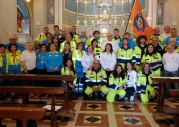 Letojanni. Gruppo Interforce Jonica: celebrazione eucaristica nella Chiesa di S. Giuseppe