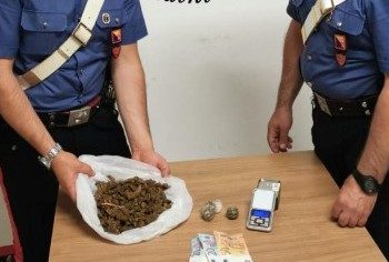 Giardini. Deteneva marijuana e cocaina in casa, un 35enne arrestato dai carabinieri