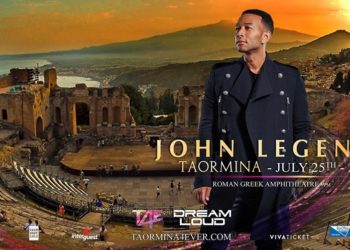 Taormina. John Legend il 25 luglio in concerto al Teatro Antico. Unica esibizione europea per l’artista Usa