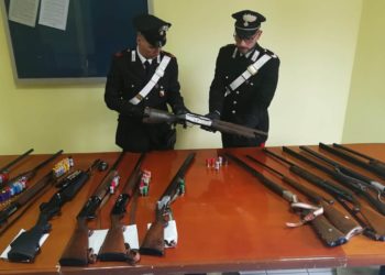 Zona jonica. Porto abusivo di armi clandestine e munizioni: tre arresti dei carabinieri
