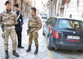Coronavirus. “Dal 20 marzo militari dell’Esercito impiegati nelle pattuglie di vigilanza urbana in Sicilia”