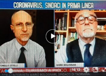 Coronavirus. Taormina. “Turismo a picco, crisi epocale”. Il sindaco Bolognari intervistato dal giornalista Zitelli (video)