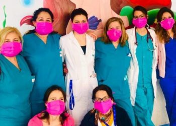 Ccpm Taormina. Nuove mascherine per il personale sanitario donate da una volontaria della Parrocchia di Trappitello