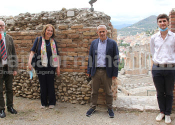 Taormina. L’assessore regionale Samonà al Teatro Antico: “Ecco i miei progetti per la cultura”