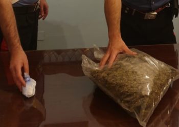 Giardini. Sorpresi con un kg di marijuana e 100 gr. di cocaina: un uomo e una donna arrestati dai carabinieri