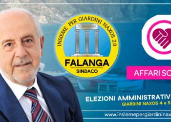 Elezioni Giardini 2020. Falanga: “Tante iniziative a sostegno delle fasce più deboli della popolazione”