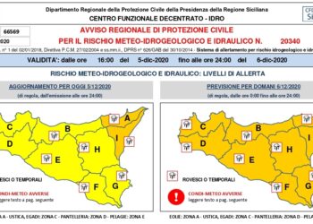 Taormina. Il sindaco: “Preallerta meteo per il 5 e il 6 dicembre, attivato il Coc”