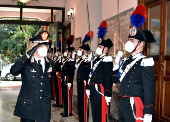 Messina. Saluto di commiato del comandante generale dell’Arma dei carabinieri, Giovanni Nistri