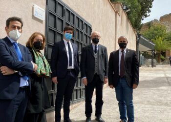 Taormina. E-Distribuzione: inaugurata una nuova cabina elettrica all’interno dell’area del Teatro Antico