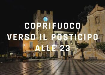 Resta (per adesso) il coprifuoco: si va verso il posticipo alle 23