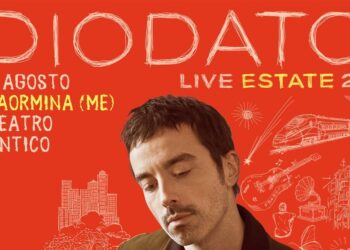 Diodato: il 6 agosto live al Teatro Antico di Taormina