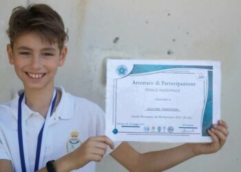 “Giochi matematici del Mediterraneo”. Il taorminese Francesco Zaccone in evidenza alla finale nazionale