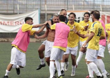 Calcio Eccellenza. Città di Taormina-Città di Siracusa 1-0. Gol di Alessio Emanuele al 93′