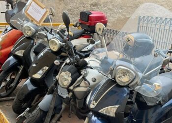 Polizia Locale Taormina. Elevati 12 verbali per sosta irregolare di motocicli su area pedonale