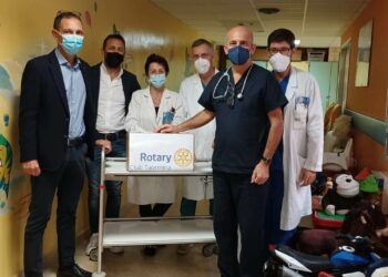 Il Rotary club Taormina dona materiale sanitario al reparto di Pediatria del “S. Vincenzo”