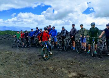 Sicily Active ed Etna Bikeland iniziano a ripristinare i sentieri ciclabili di Etna Nord