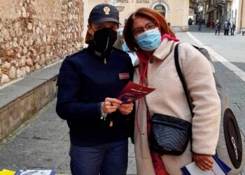 Taormina. “Giornata della donna”: punti informativi e di sensibilizzazione della Polizia contro la violenza di genere